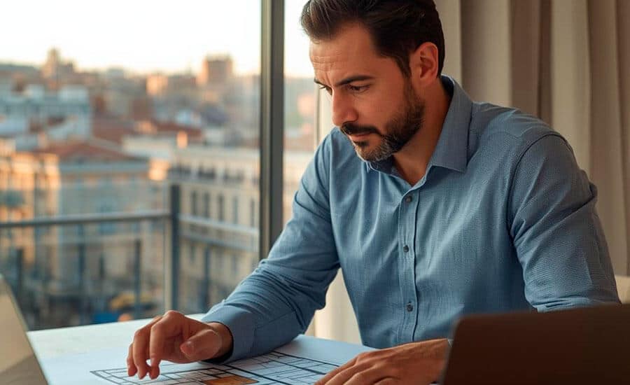 Impuestos por alquilar piso en Madrid sin vivir en España