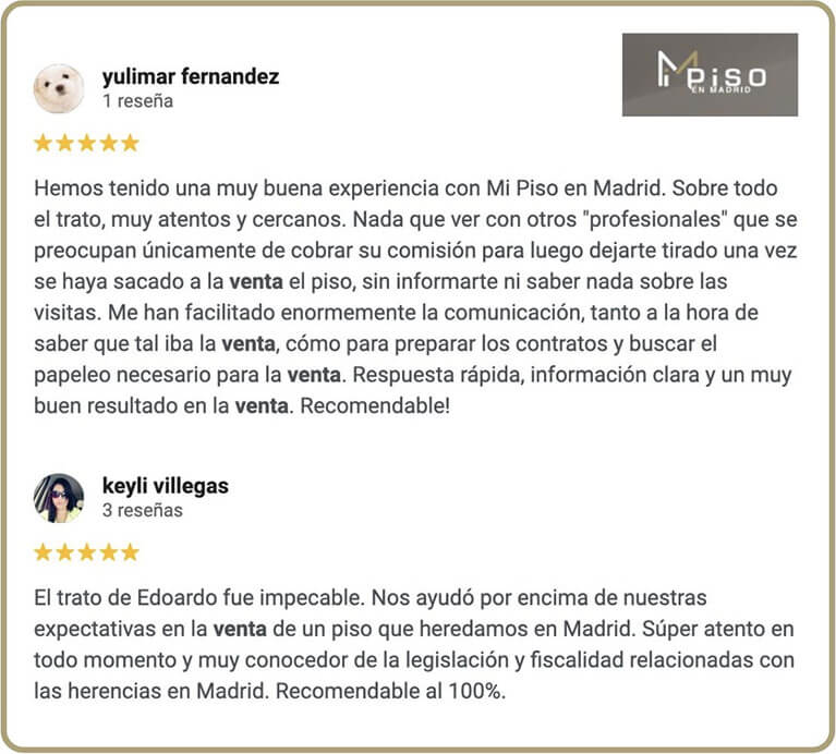 Agencia inmobiliaria Madrid opiniones